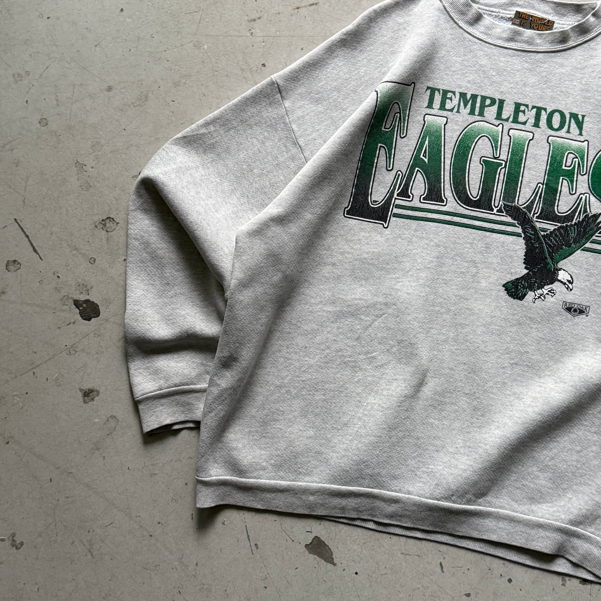 Vintage “Templeton Eagles” Crewneck – Str. M - Re:Junk Vintage