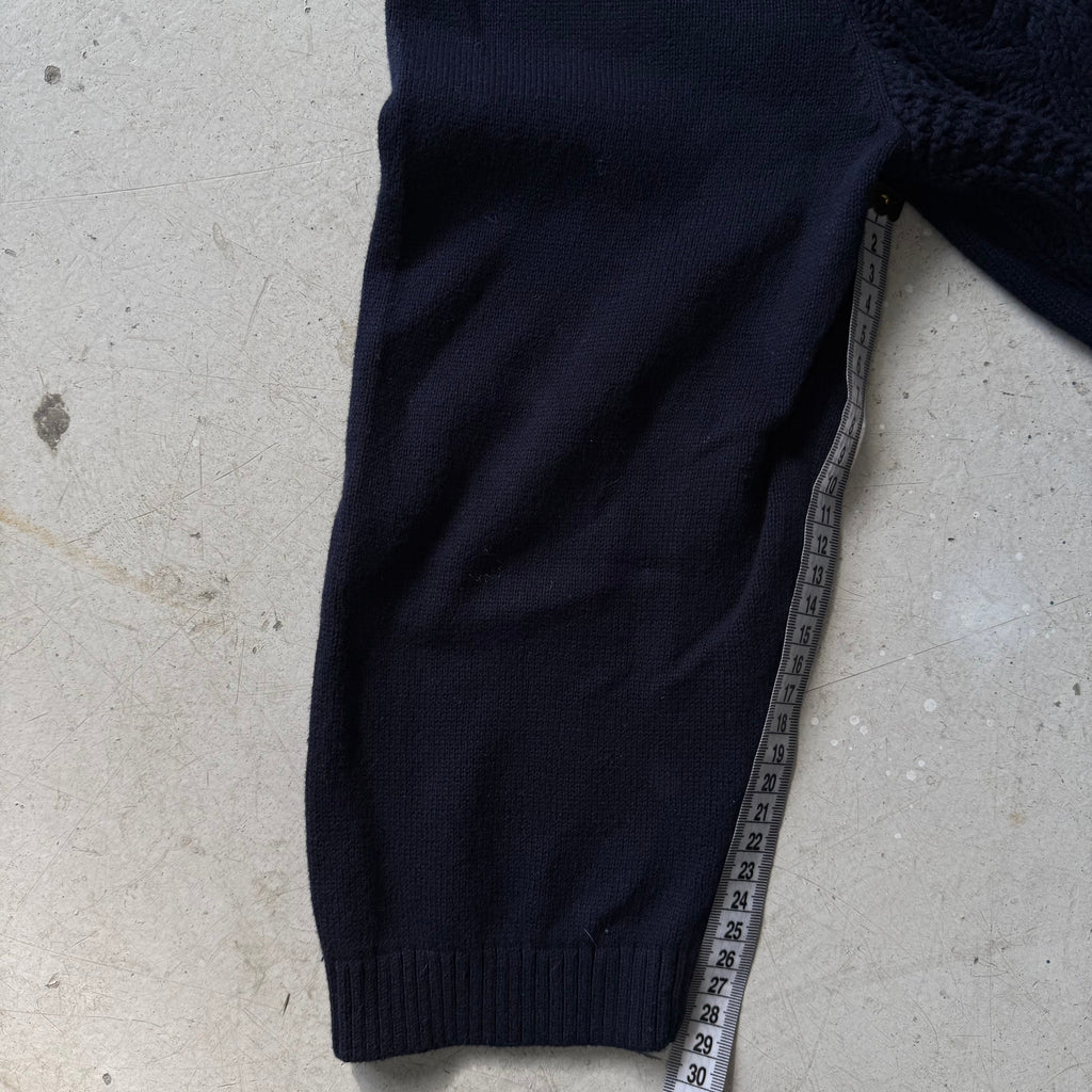 Vintage Tommy Hilfiger Navy Cable Knit Sweater - Re:Junk Vintage