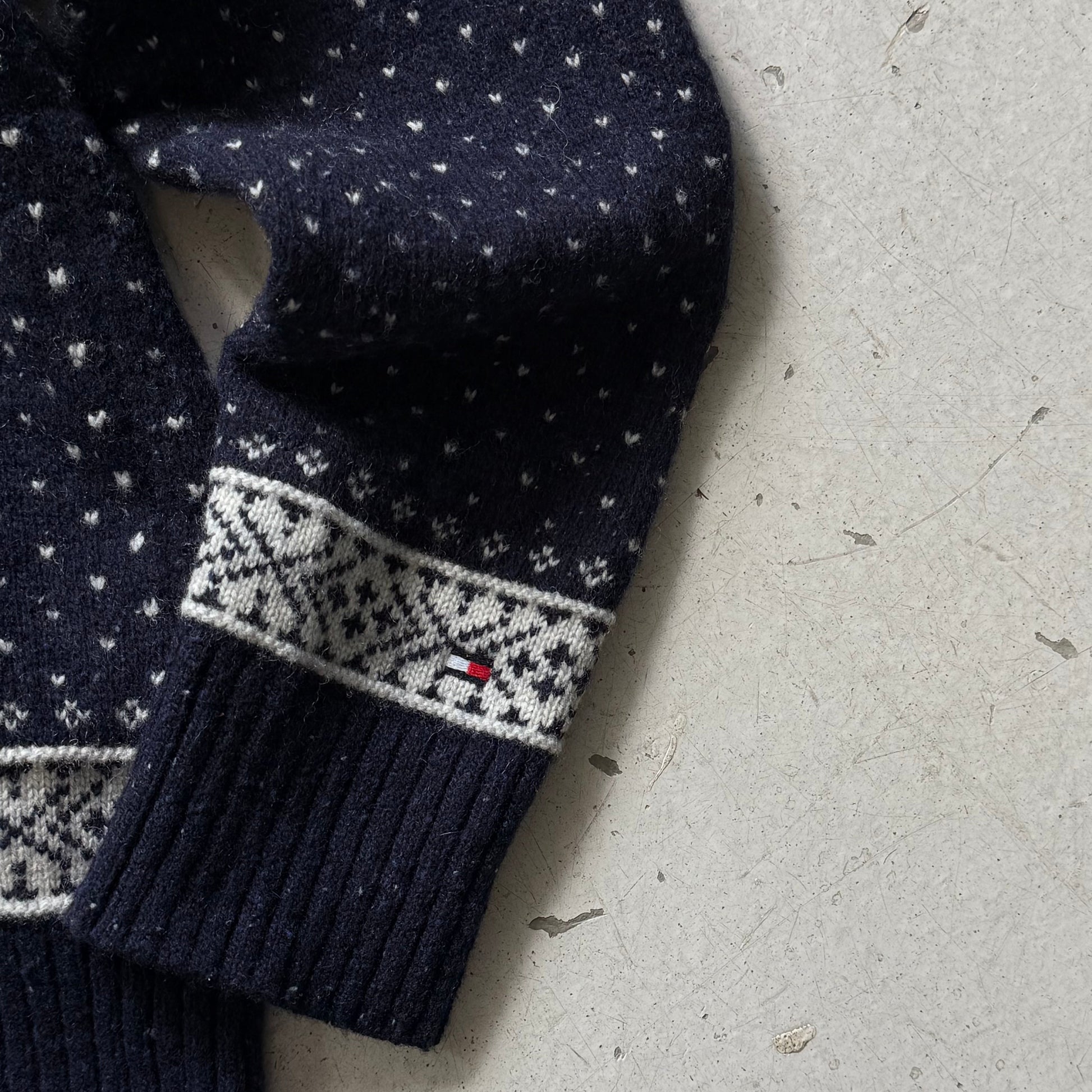 Vintage Tommy Hilfiger Nordic Knit Sweater - Re:Junk Vintage