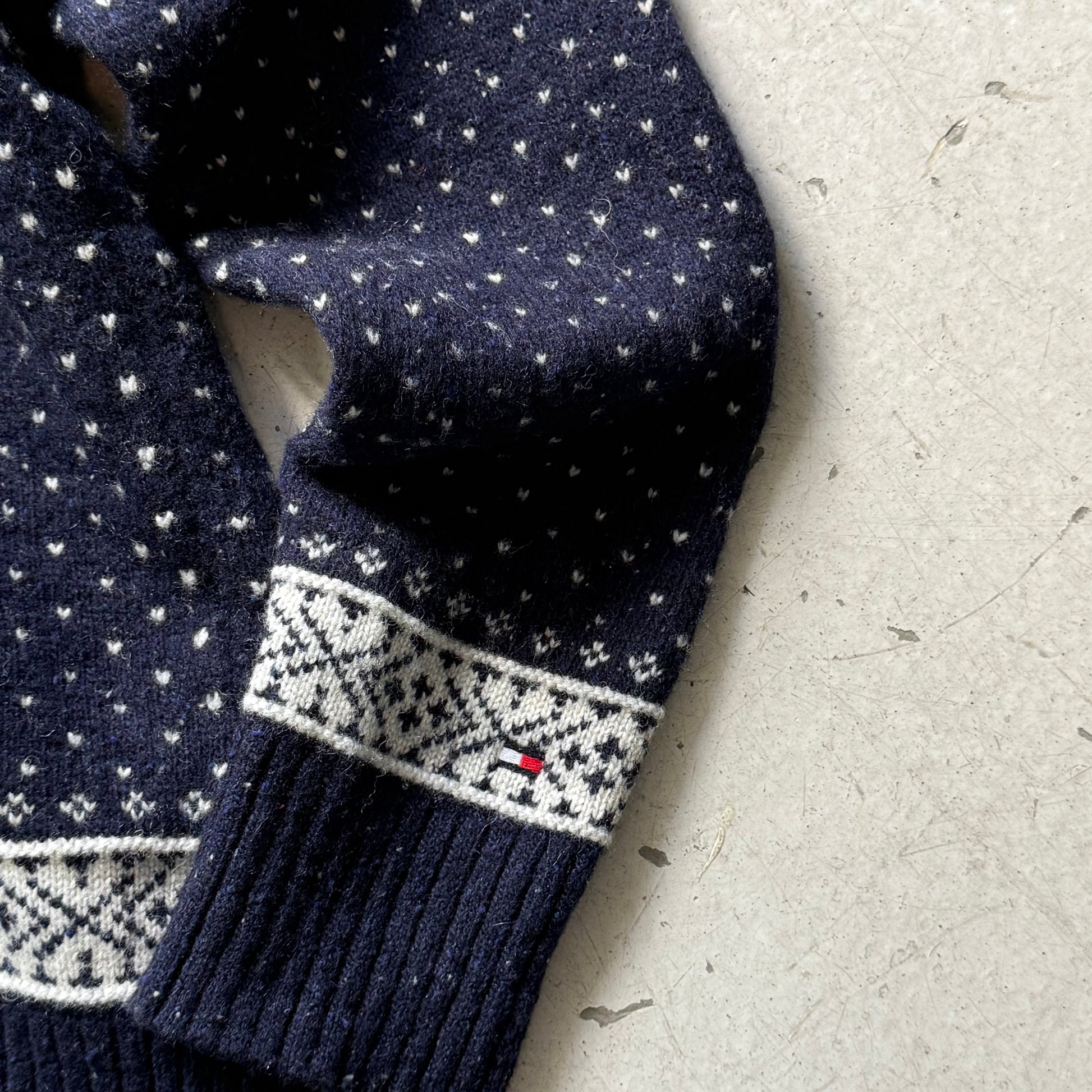 Vintage Tommy Hilfiger Nordic Knit Sweater - Re:Junk Vintage