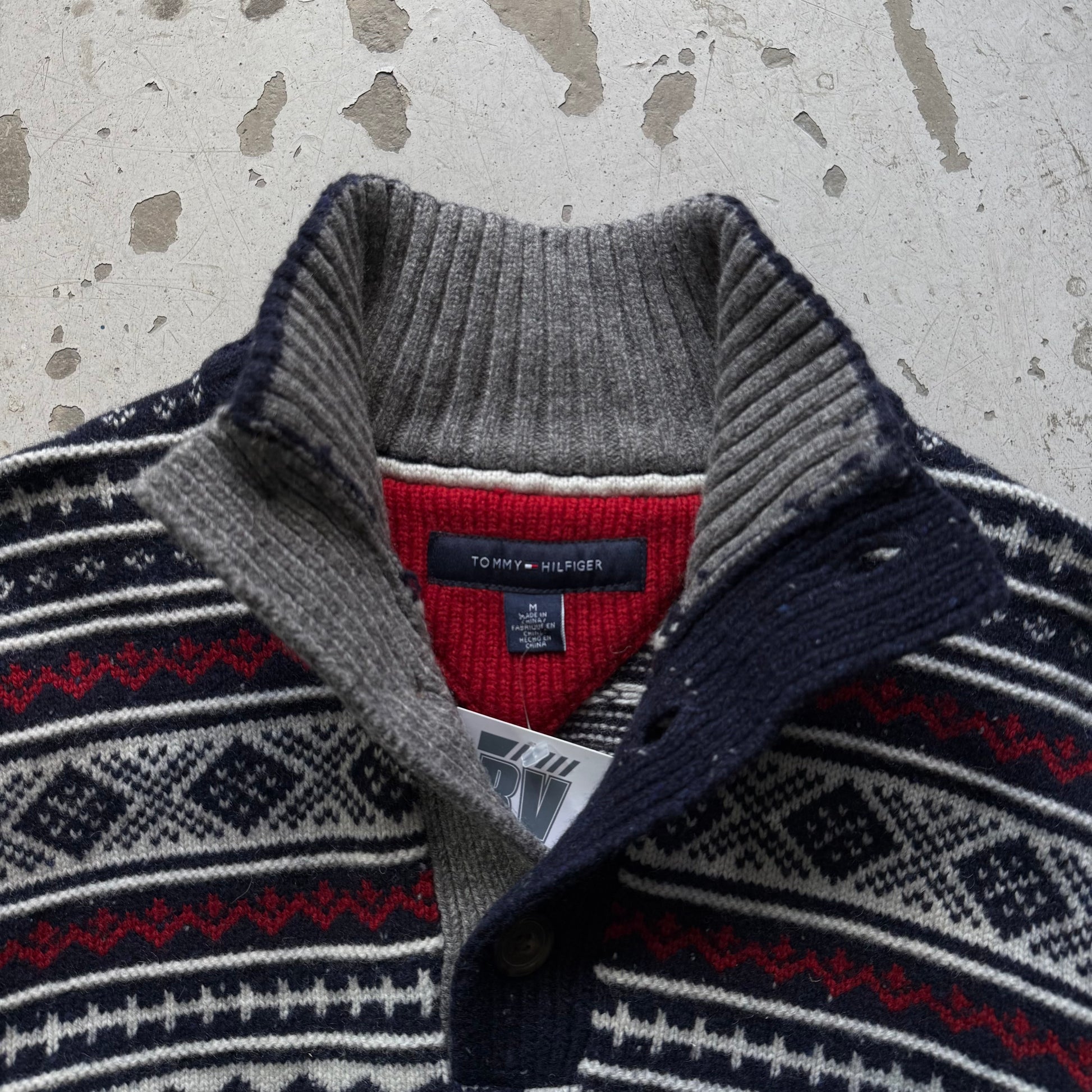 Vintage Tommy Hilfiger Nordic Knit Sweater - Re:Junk Vintage