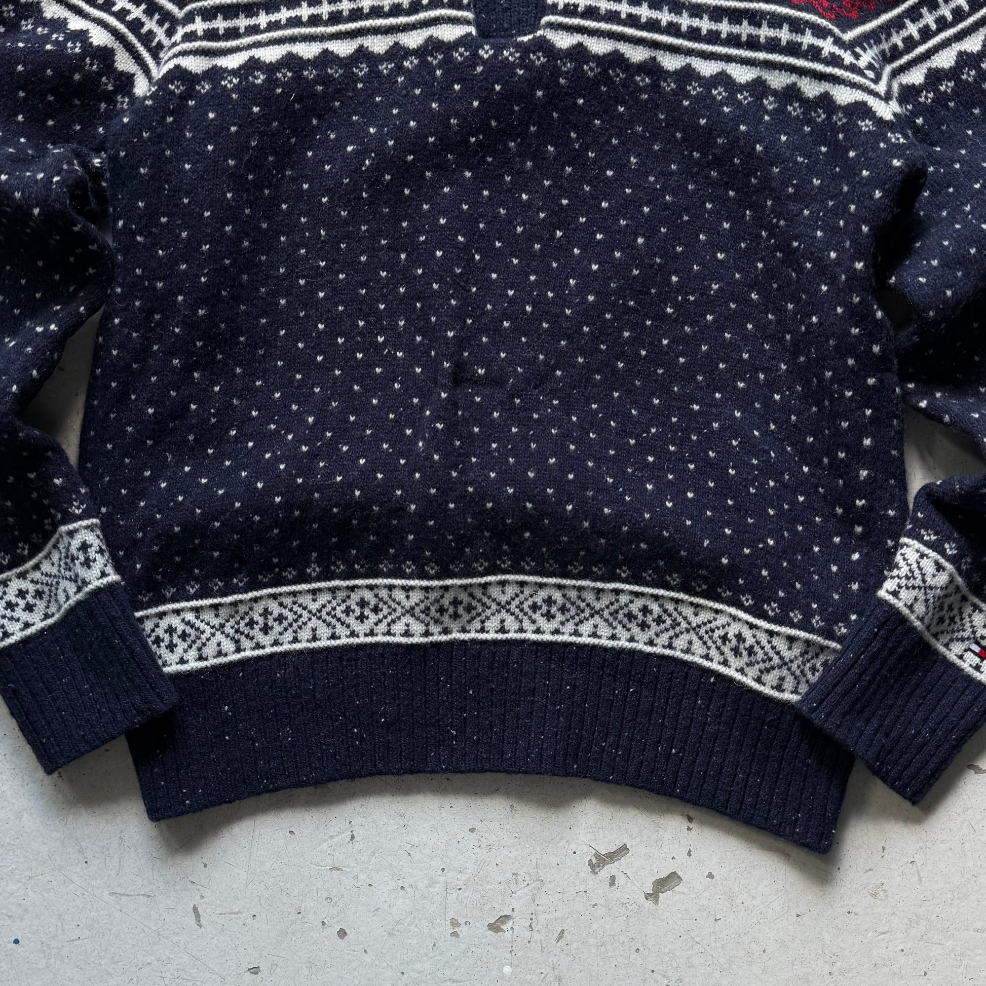 Vintage Tommy Hilfiger Nordic Knit Sweater - Re:Junk Vintage