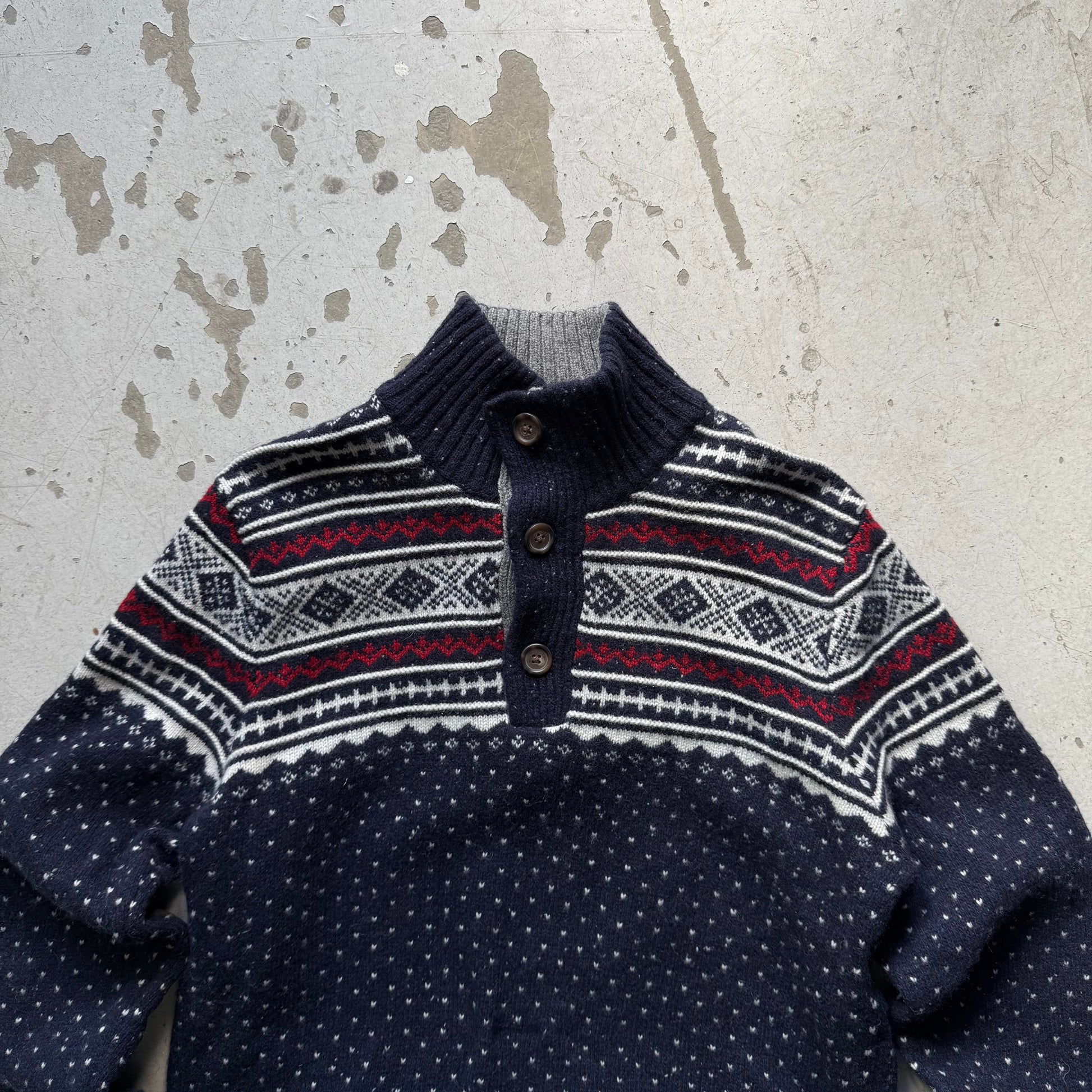 Vintage Tommy Hilfiger Nordic Knit Sweater - Re:Junk Vintage