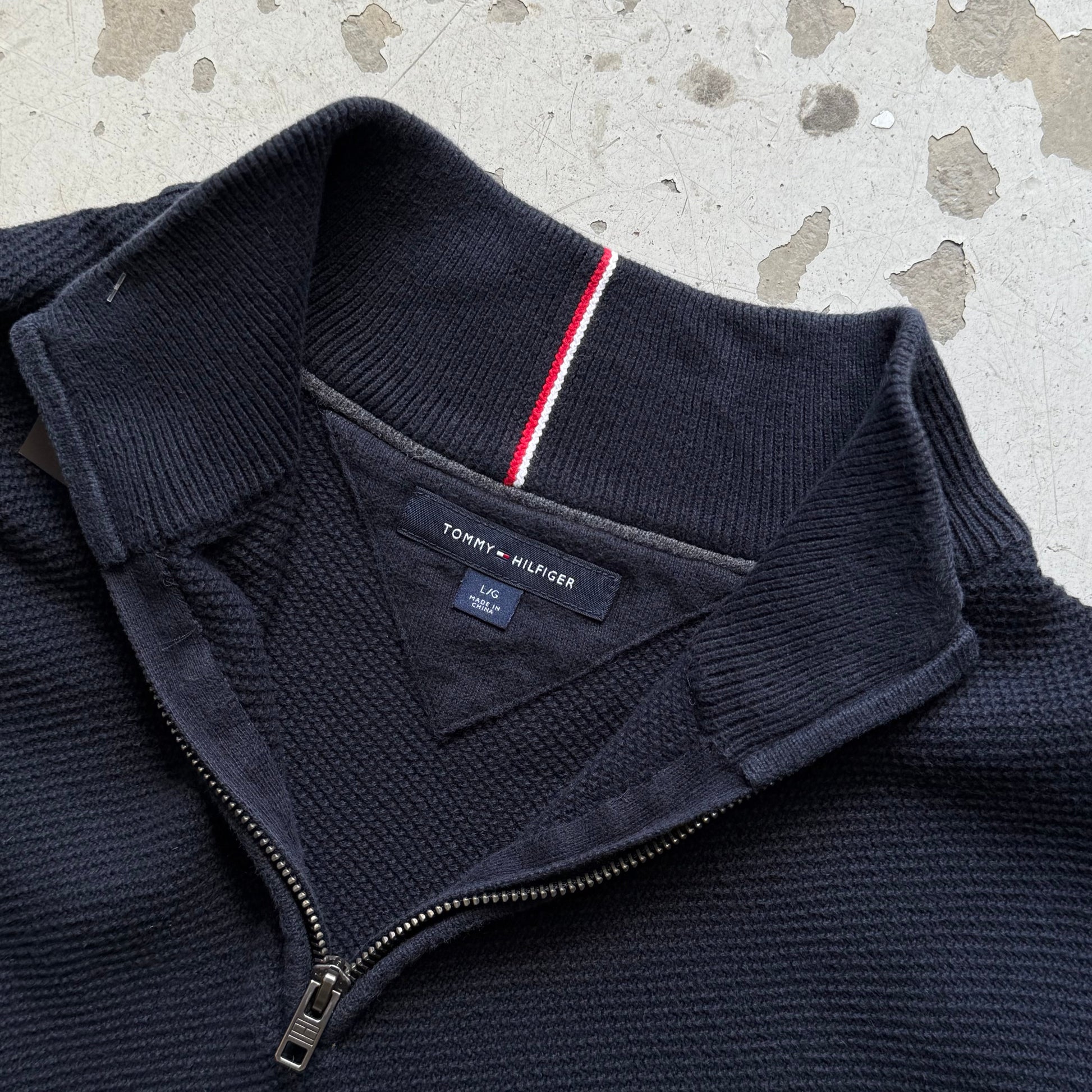 Vintage Tommy Hilfiger Quarter Zip Sweater - Re:Junk Vintage