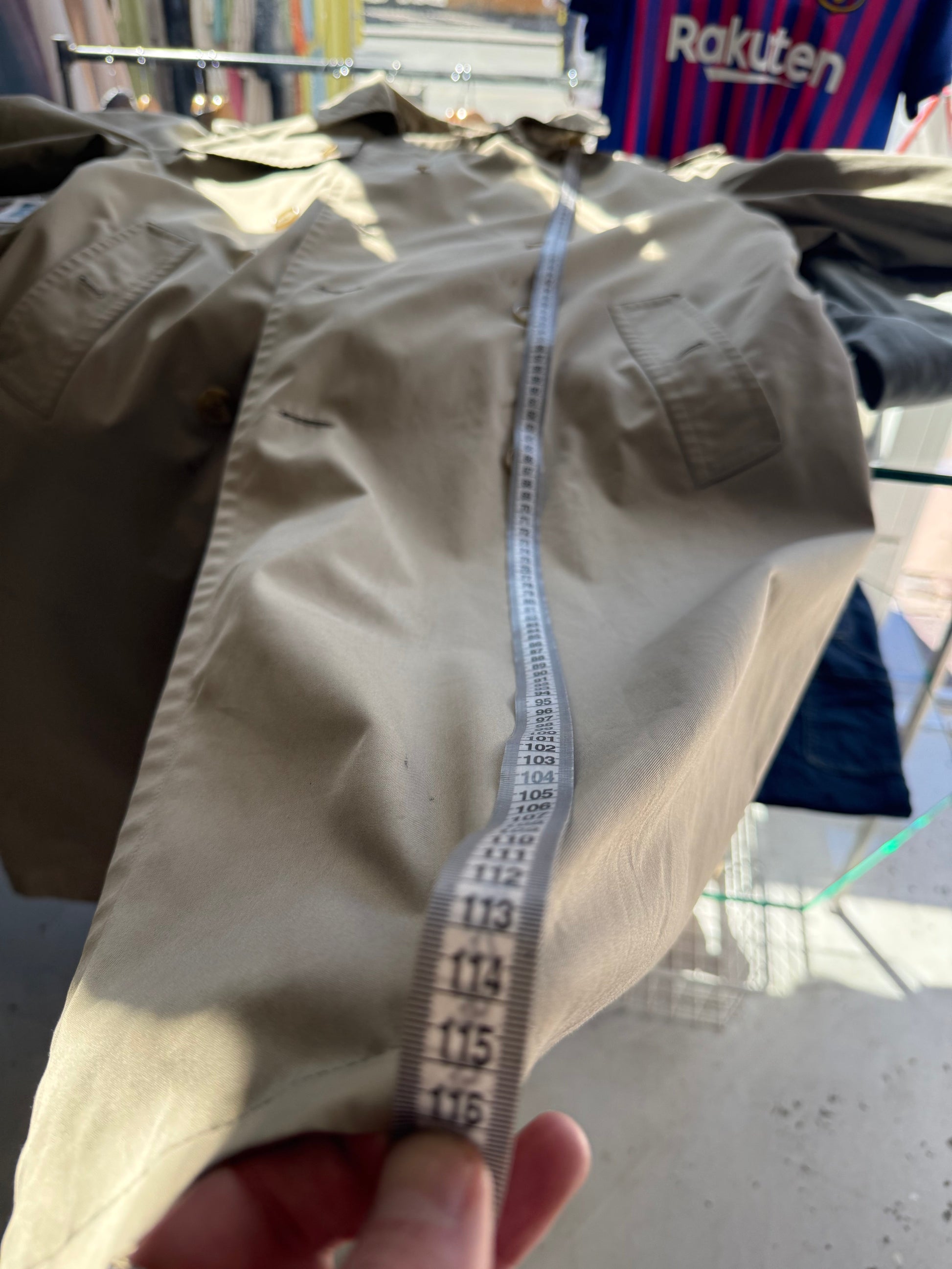 Vintage | trenchcoat | beige | L - Re:Junk Vintage
