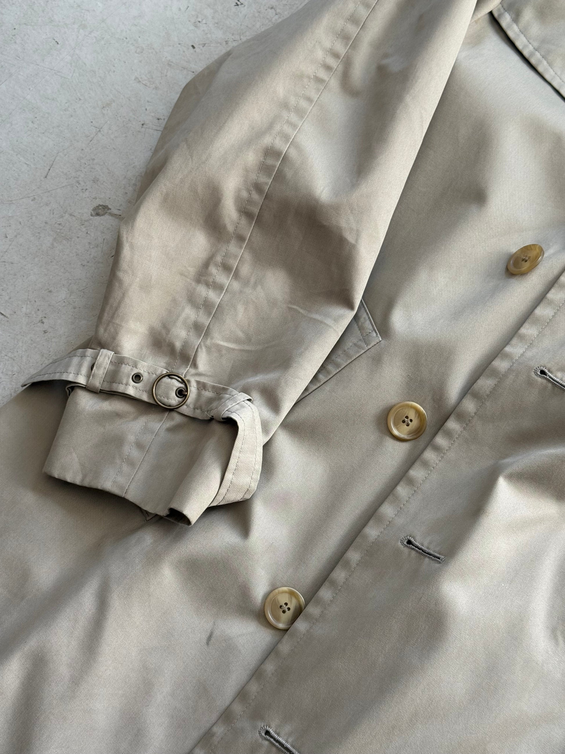 Vintage | trenchcoat | beige | L - Re:Junk Vintage