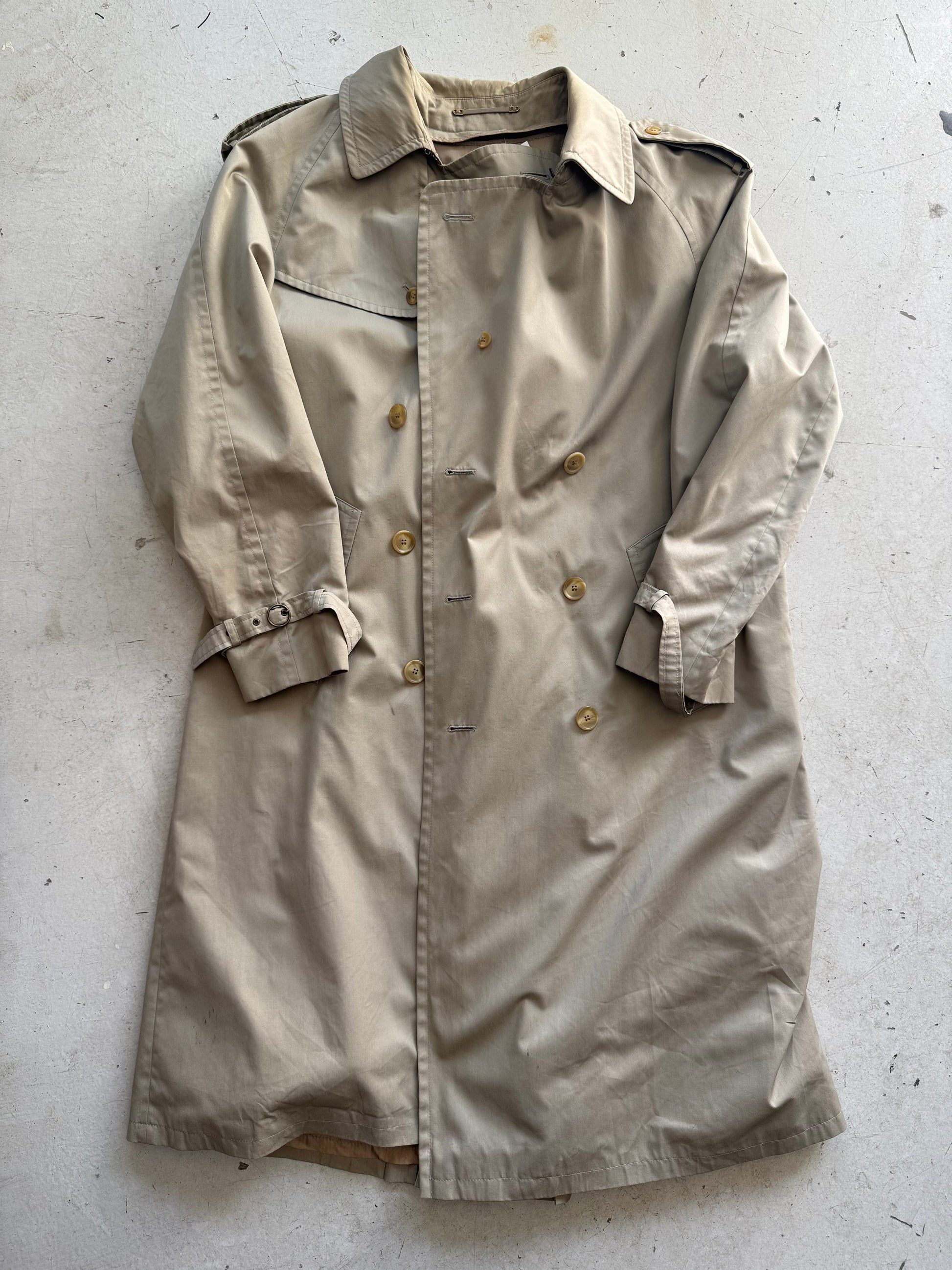 Vintage | trenchcoat | beige | L - Re:Junk Vintage