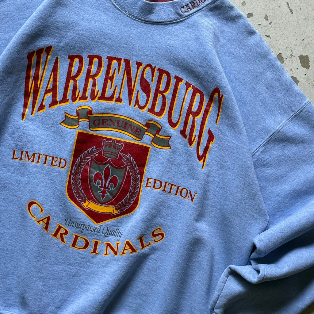 Vintage Warrensburg Cardinals Sweatshirt – Str. M – Limited Edition - Re:Junk Vintage