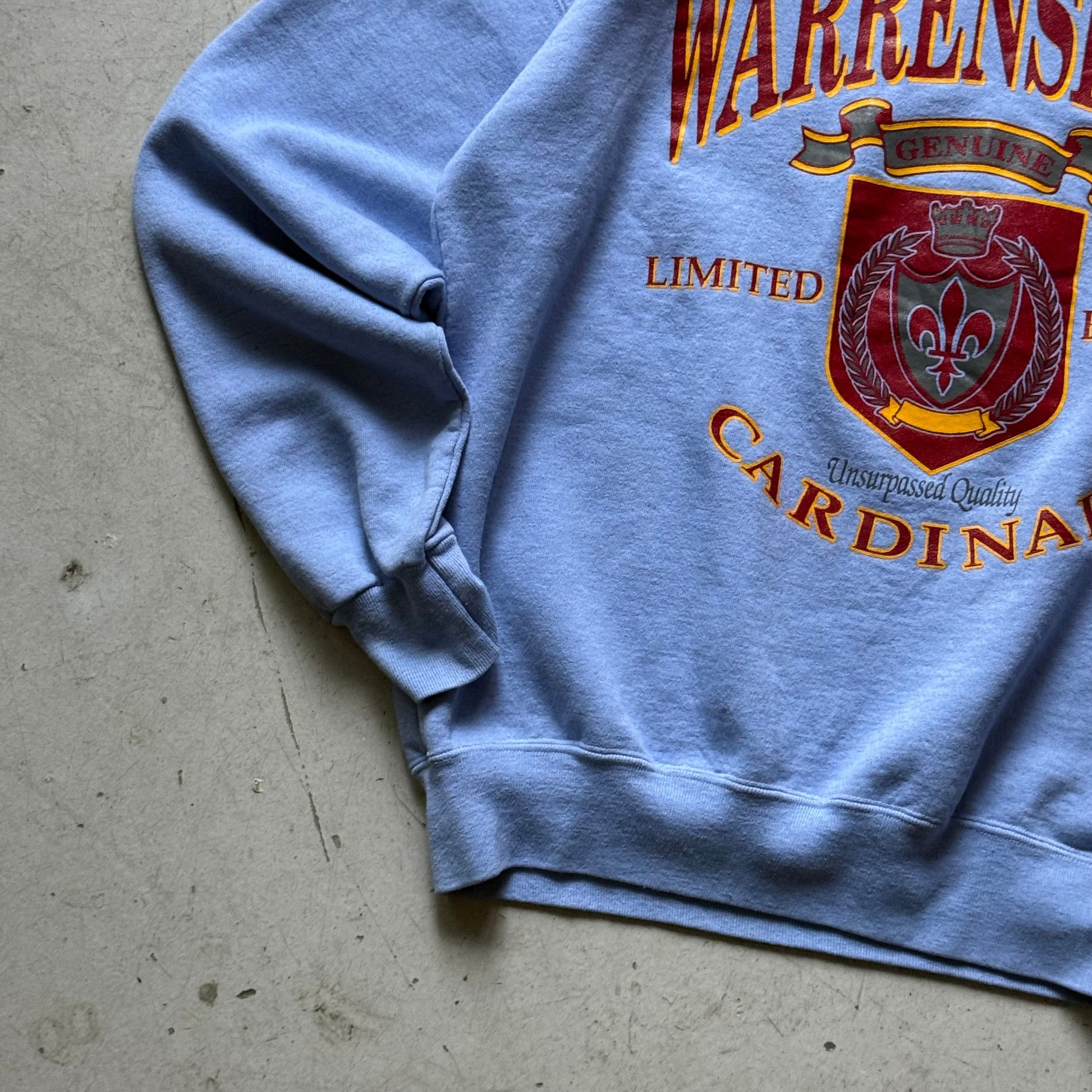Vintage Warrensburg Cardinals Sweatshirt – Str. M – Limited Edition - Re:Junk Vintage