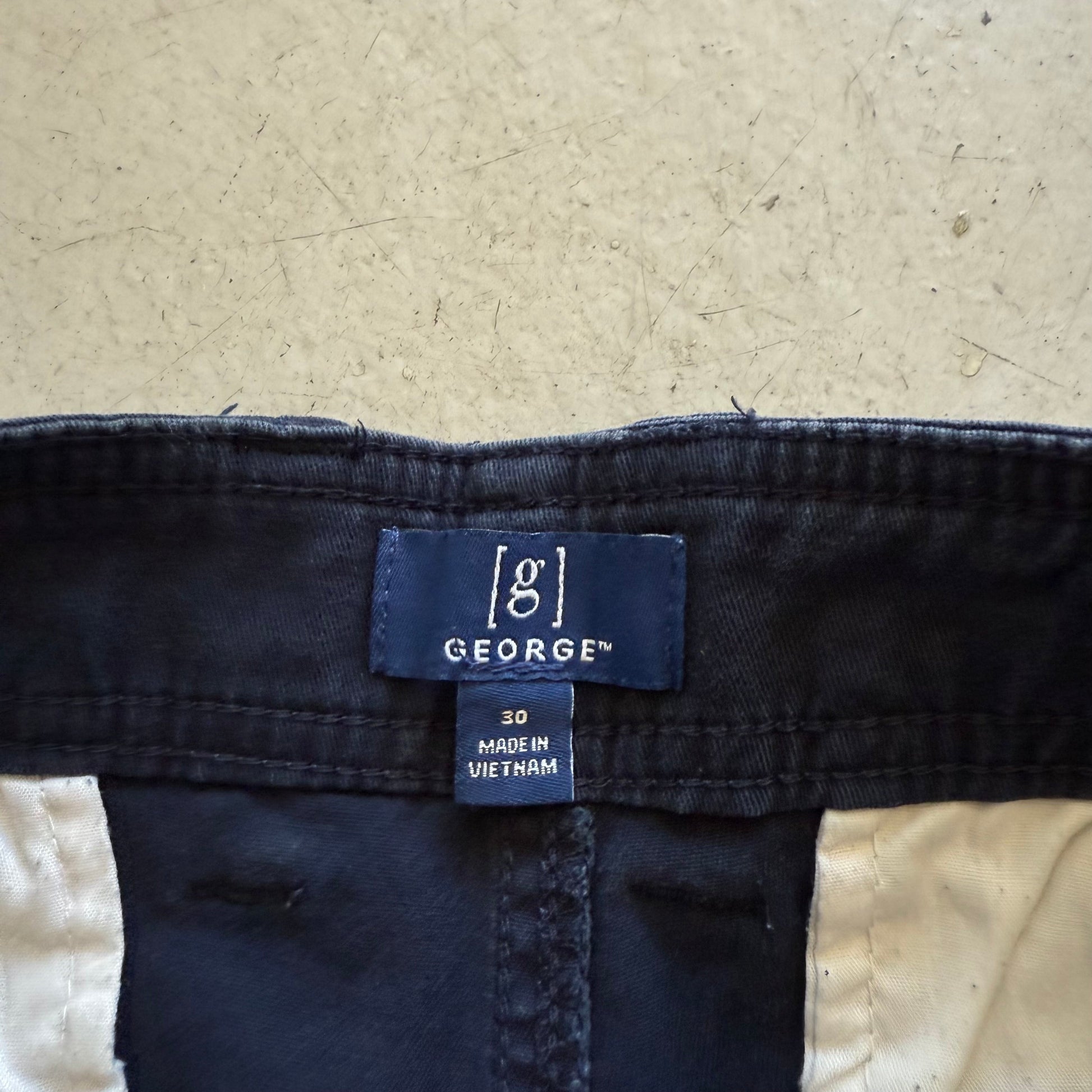 W30 | Vintage cargo shorts | navy | - Re:Junk Vintage