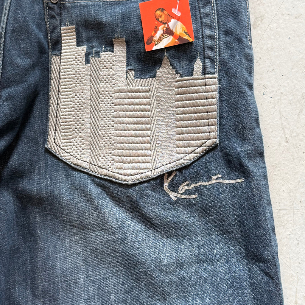 W32: Vintage denim jorts – Karl Kani workwear shorts - Re:Junk Vintage