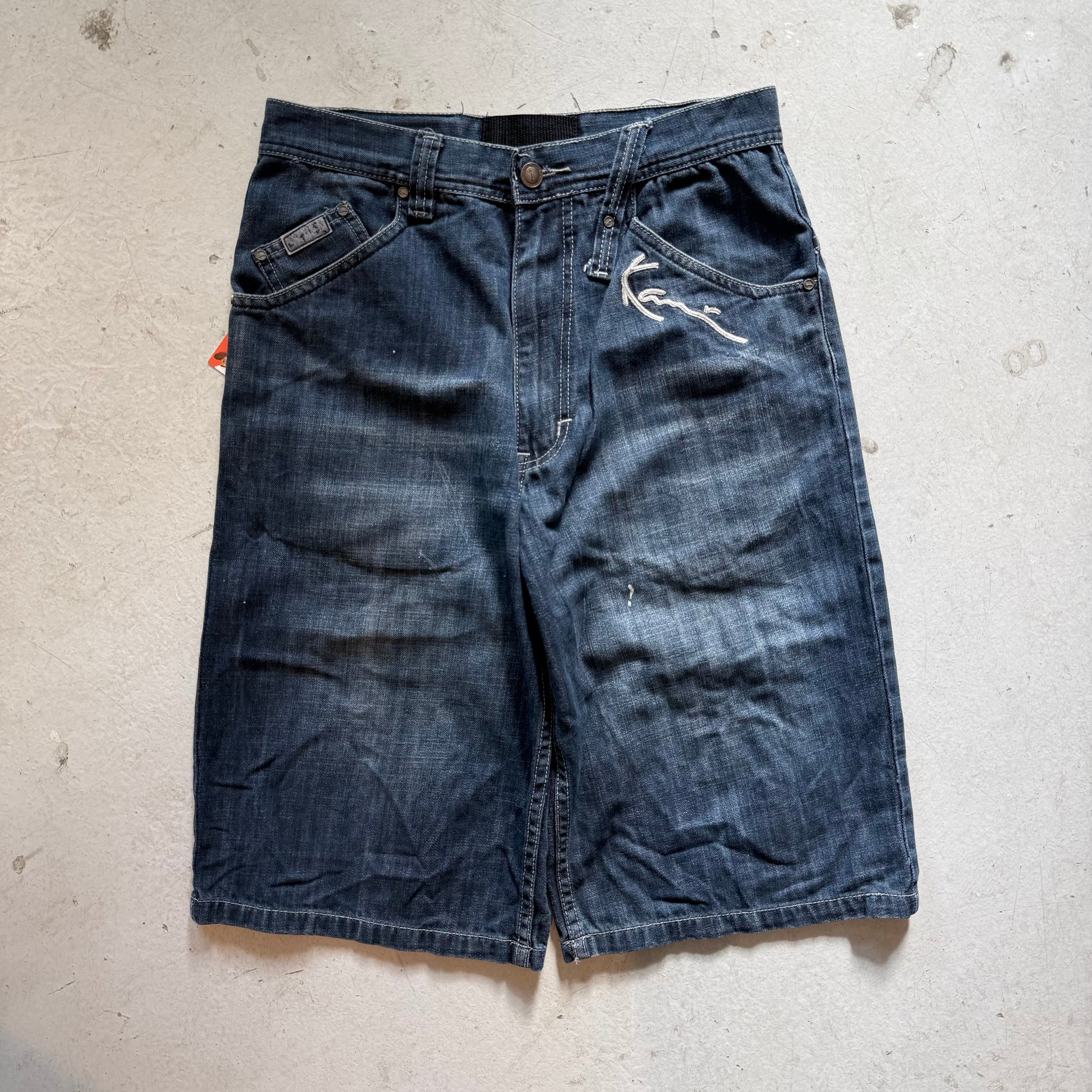 W32: Vintage denim jorts – Karl Kani workwear shorts - Re:Junk Vintage