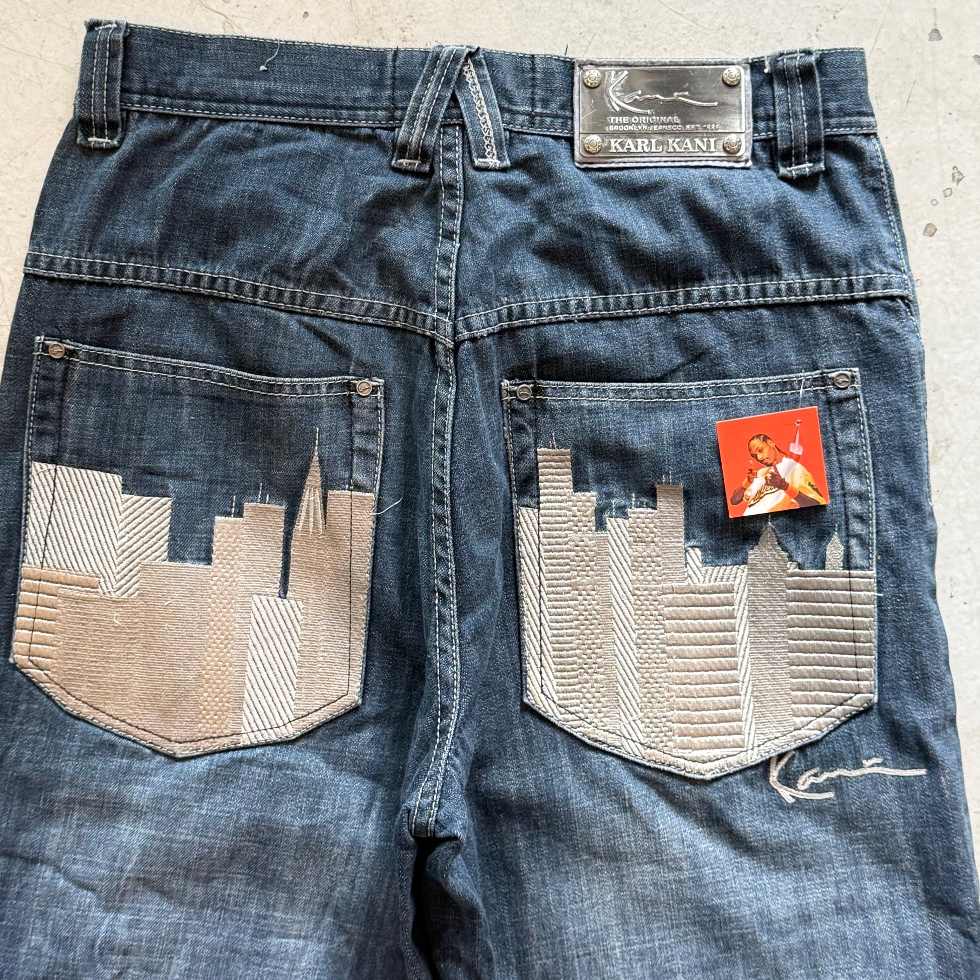 W32: Vintage denim jorts – Karl Kani workwear shorts - Re:Junk Vintage