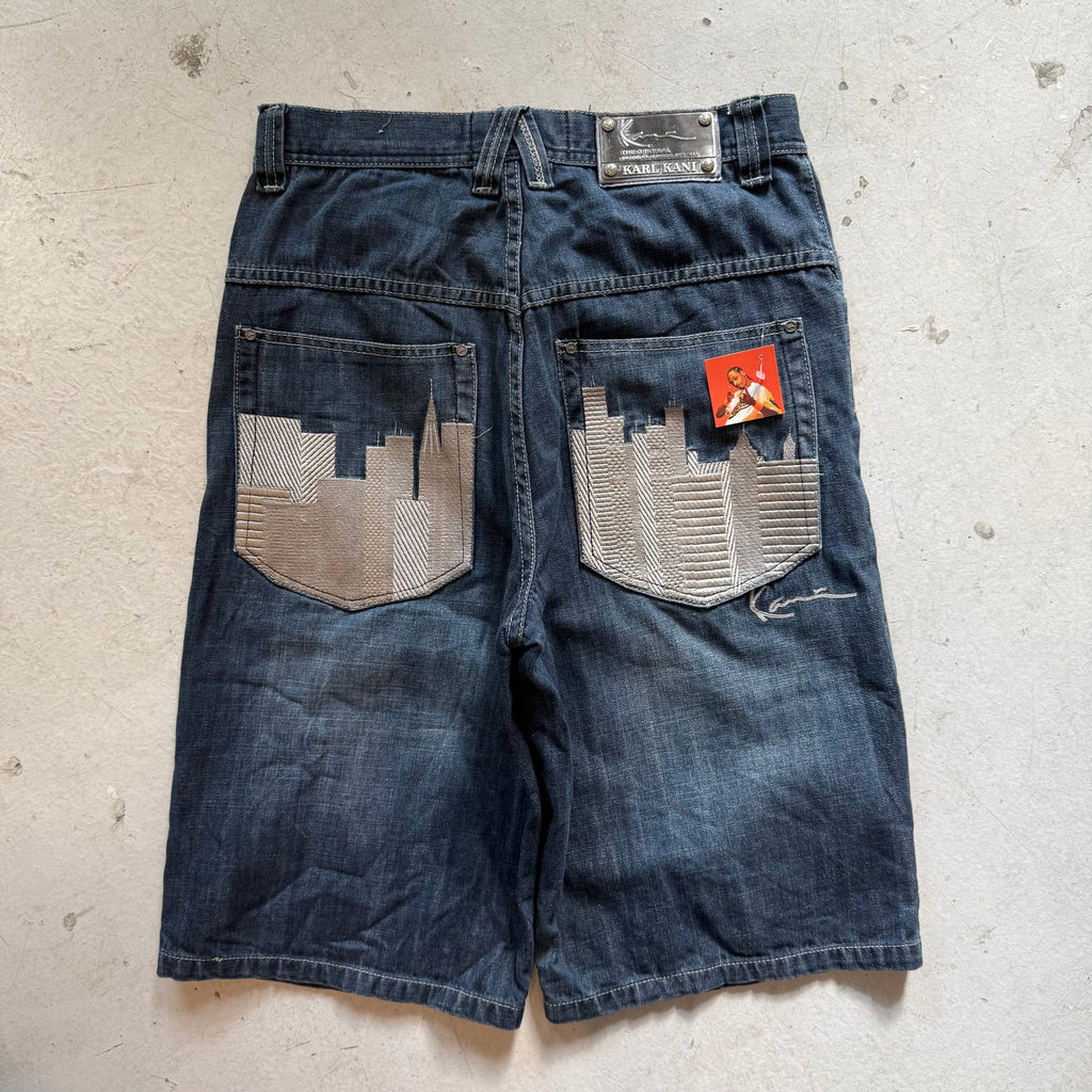 W32: Vintage denim jorts – Karl Kani workwear shorts - Re:Junk Vintage