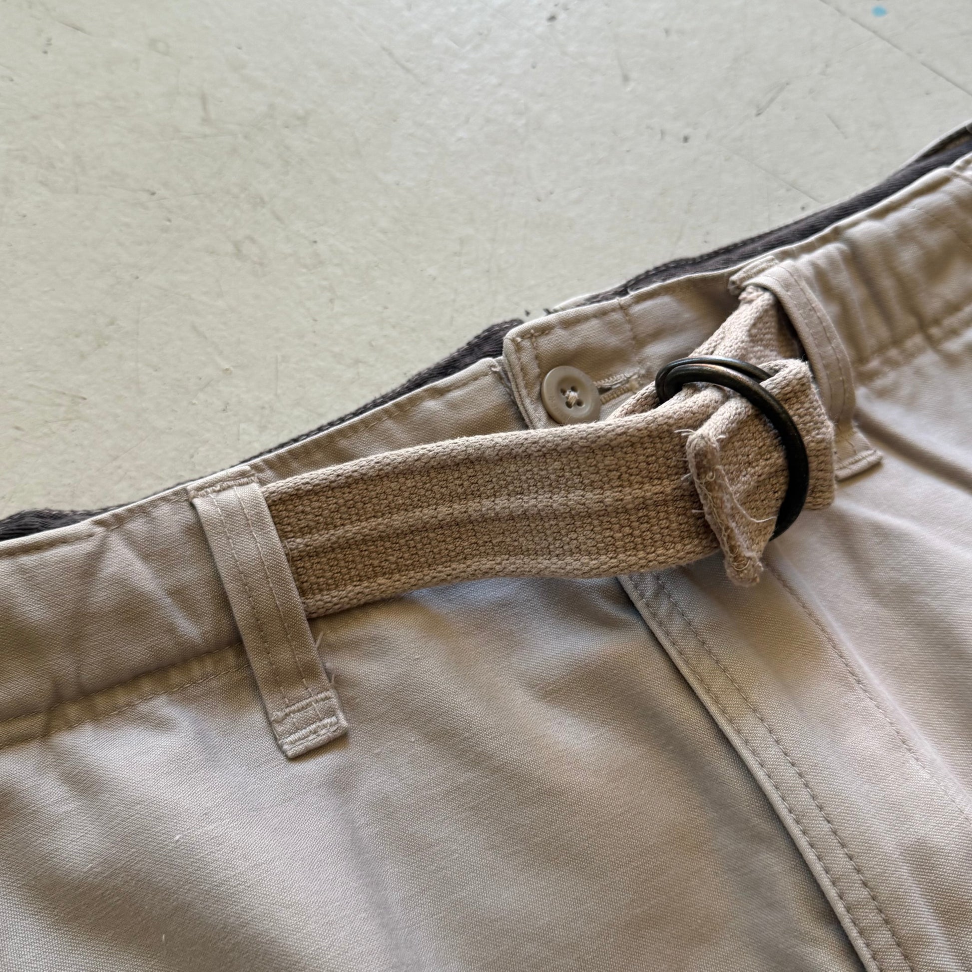 W34 | cargo shorts | beige | - Re:Junk Vintage