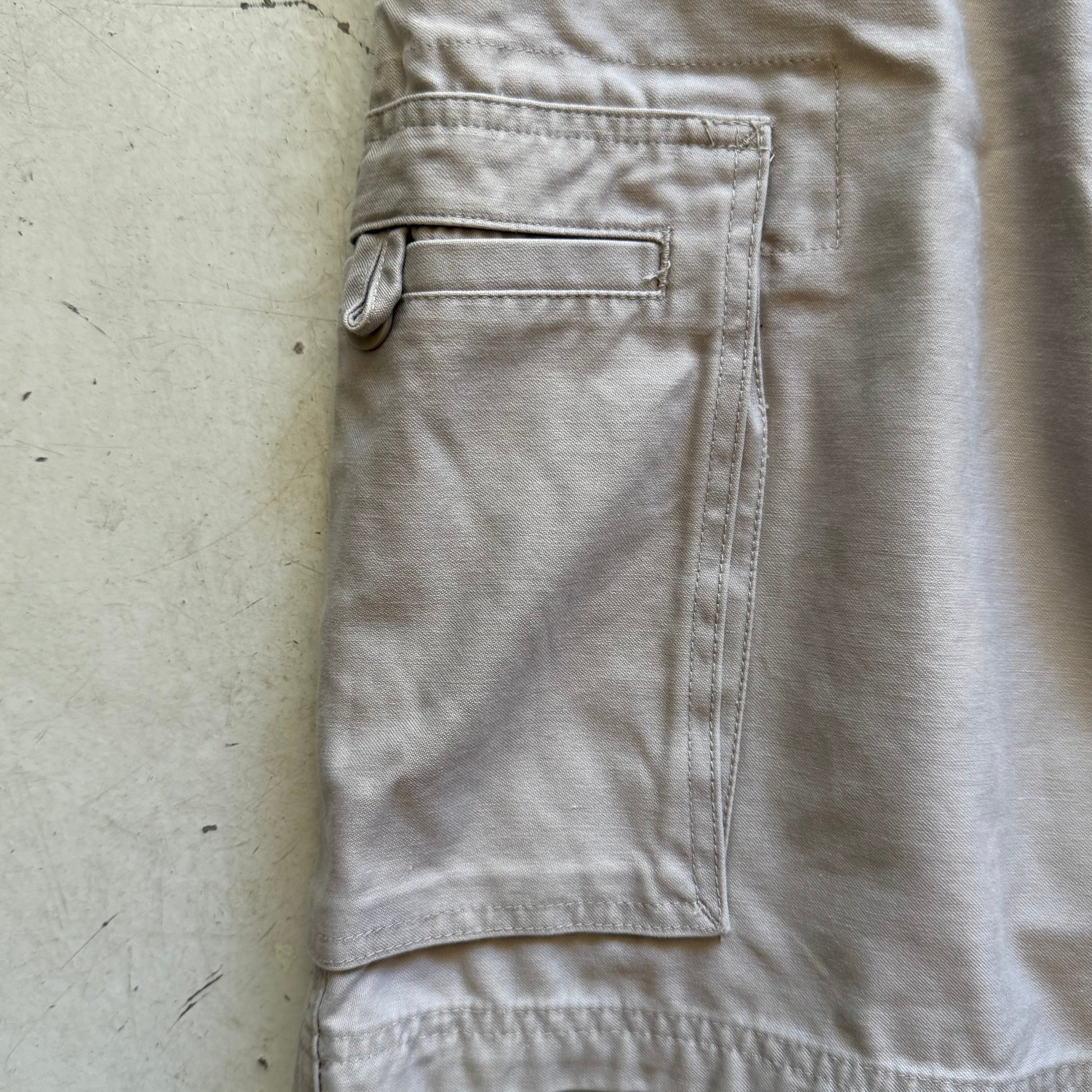 W34 | cargo shorts | beige | - Re:Junk Vintage