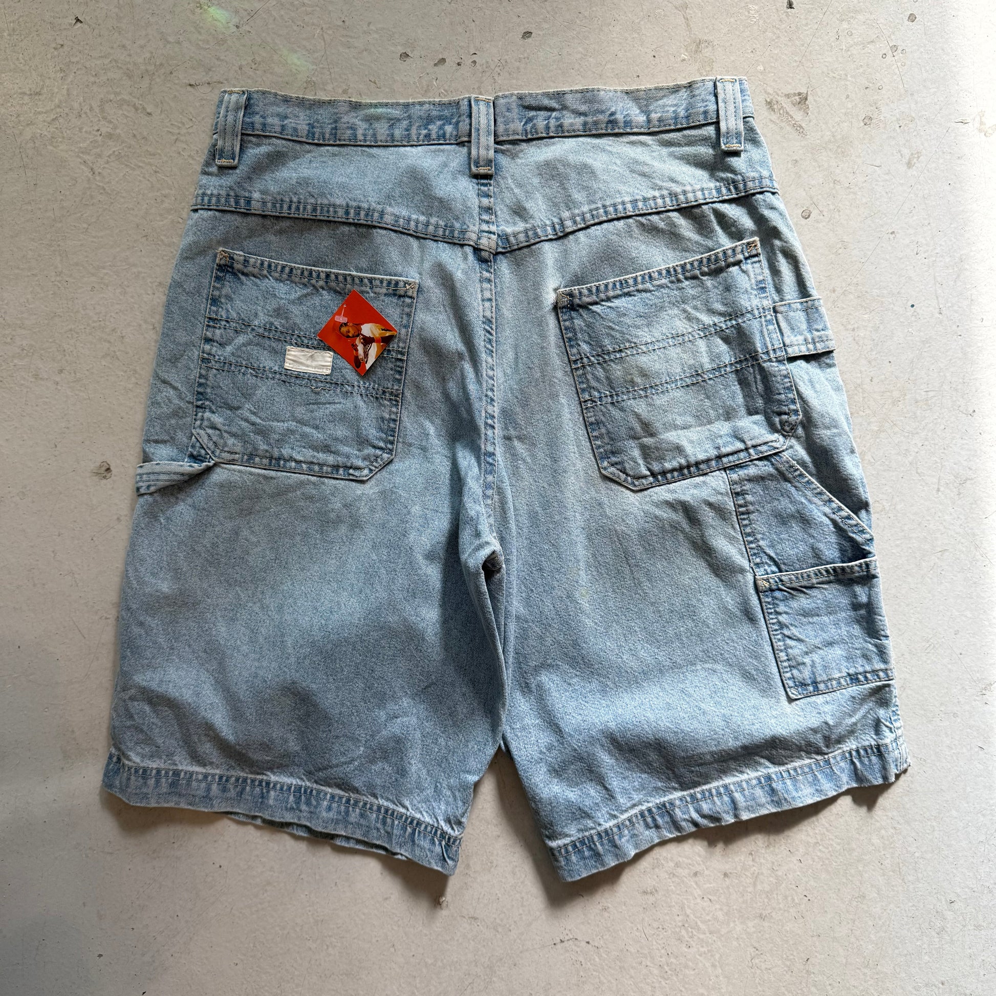 W34: Vintage denim jorts – loose fit workwear shorts - Re:Junk Vintage