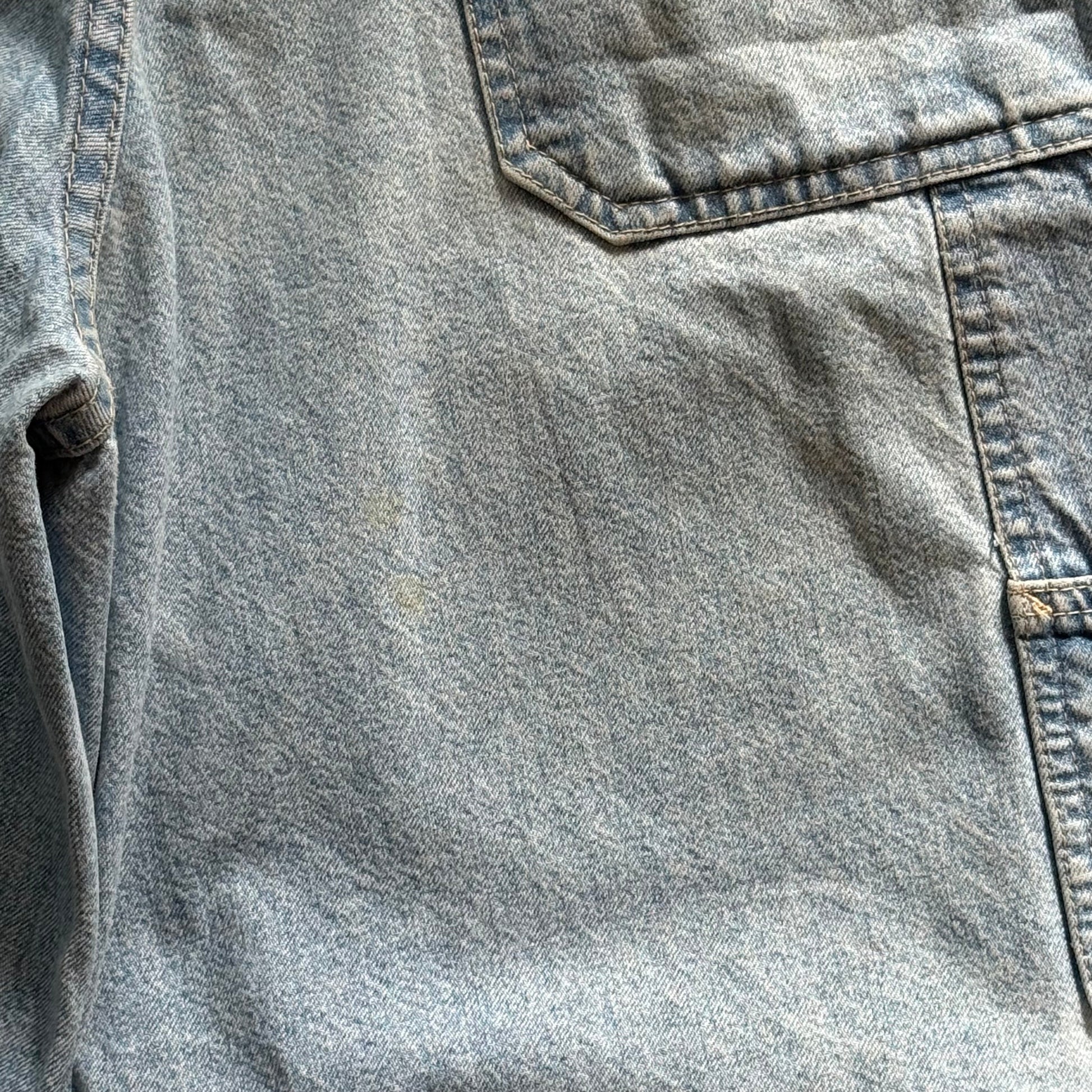 W34: Vintage denim jorts – loose fit workwear shorts - Re:Junk Vintage