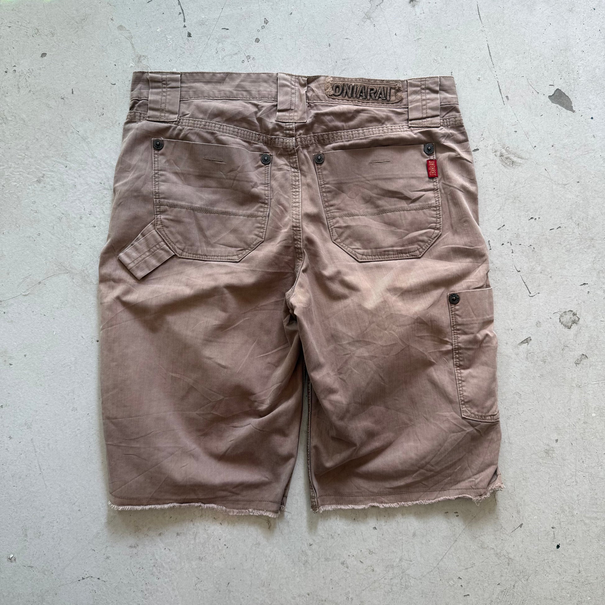 W36: Vintage denim jorts – loose fit workwear shorts - Re:Junk Vintage