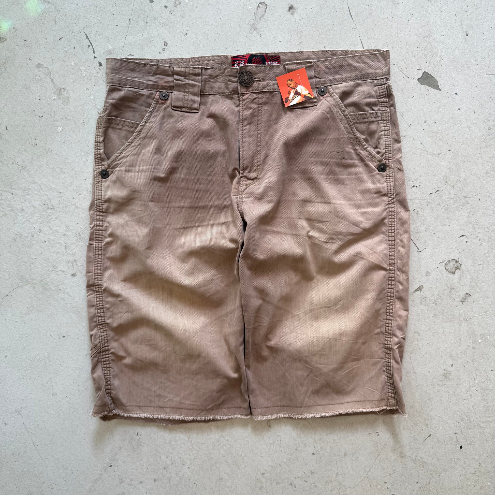 W36: Vintage denim jorts – loose fit workwear shorts - Re:Junk Vintage