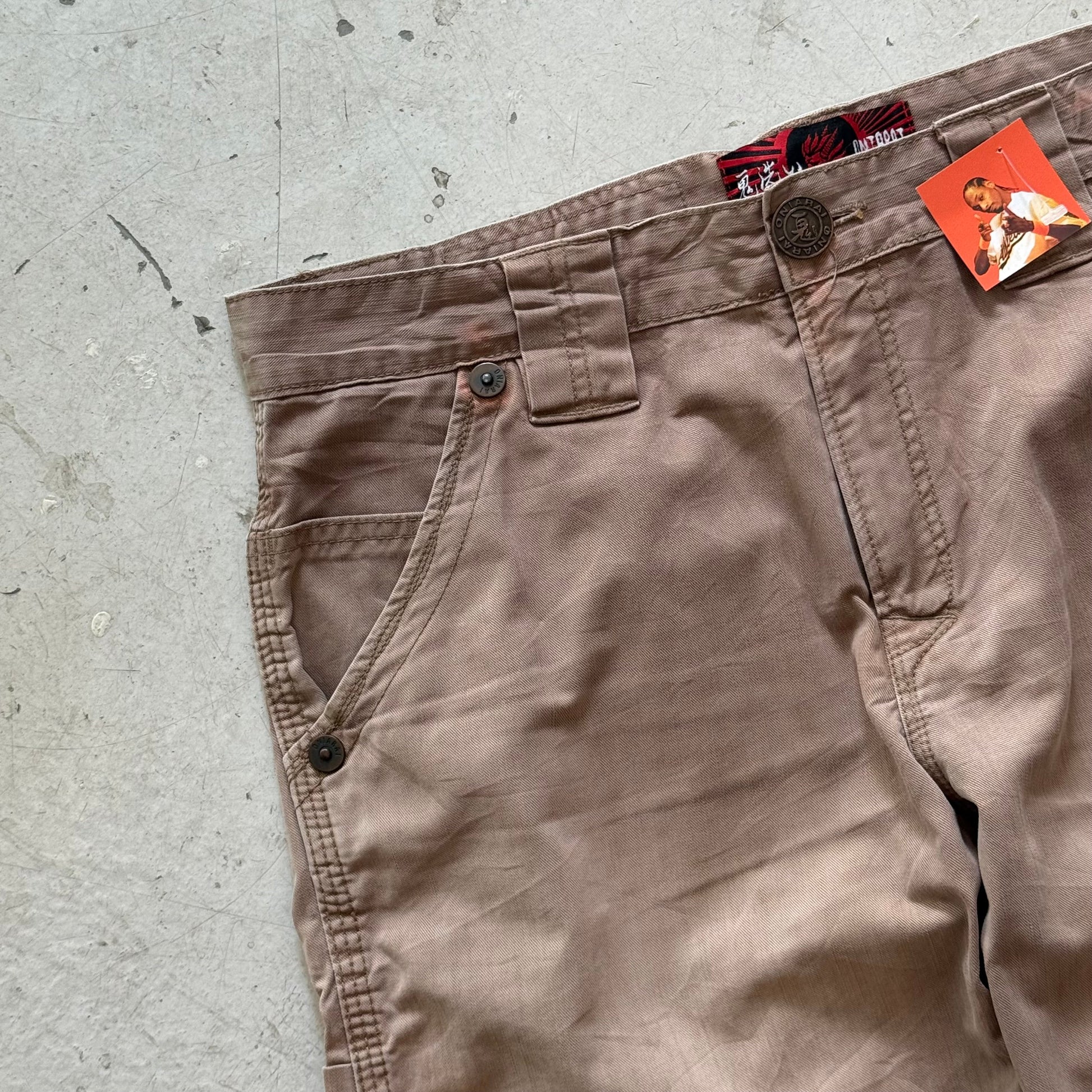 W36: Vintage denim jorts – loose fit workwear shorts - Re:Junk Vintage