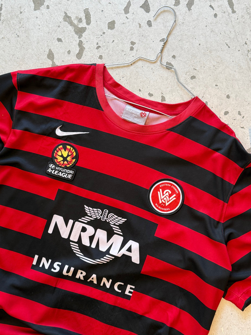 Western Sydney Wanderers Vintage Fodboldtrøje – 2014/2015 - 3XL - Re:Junk Vintage