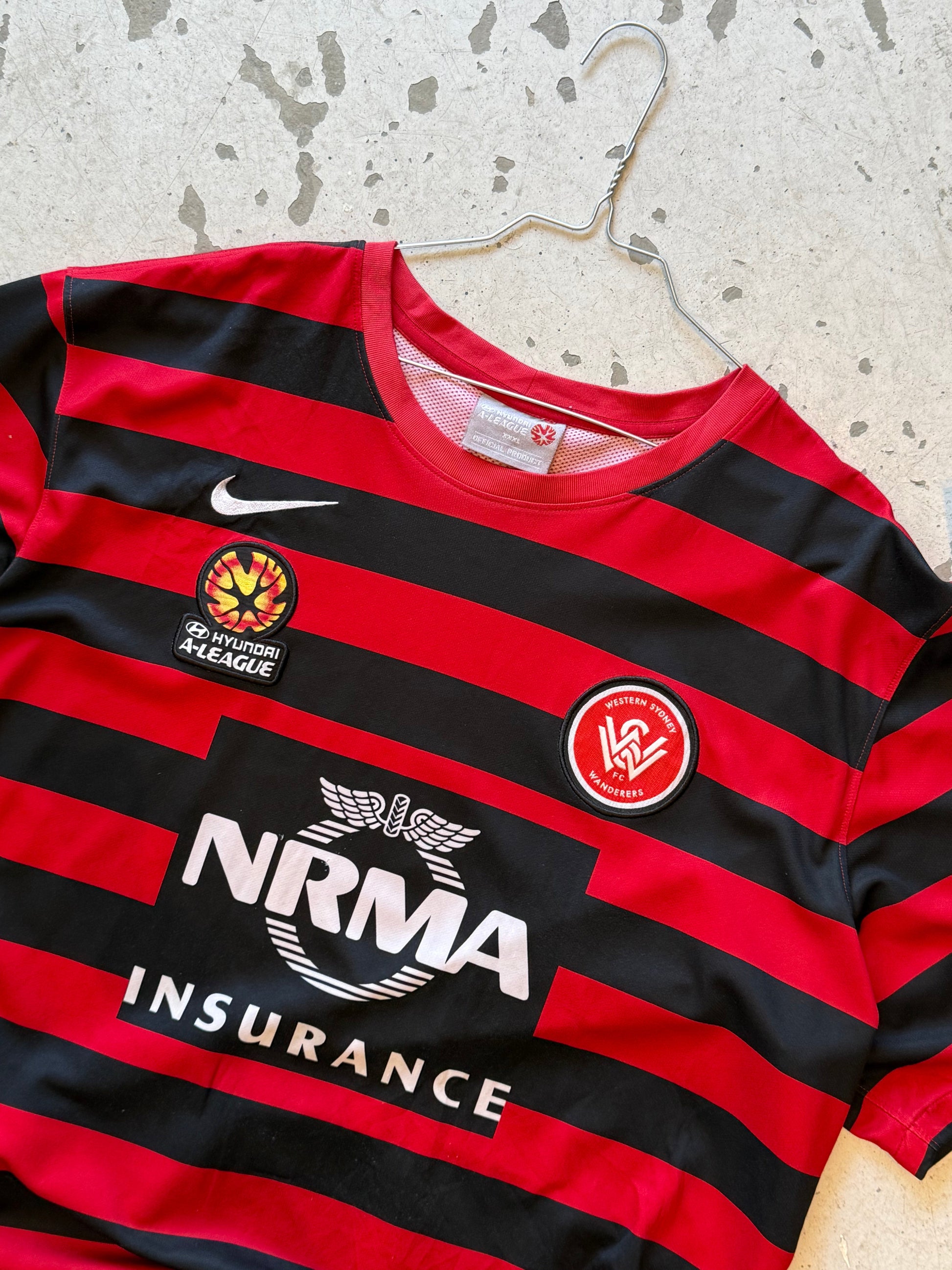 Western Sydney Wanderers Vintage Fodboldtrøje – 2014/2015 - 3XL - Re:Junk Vintage