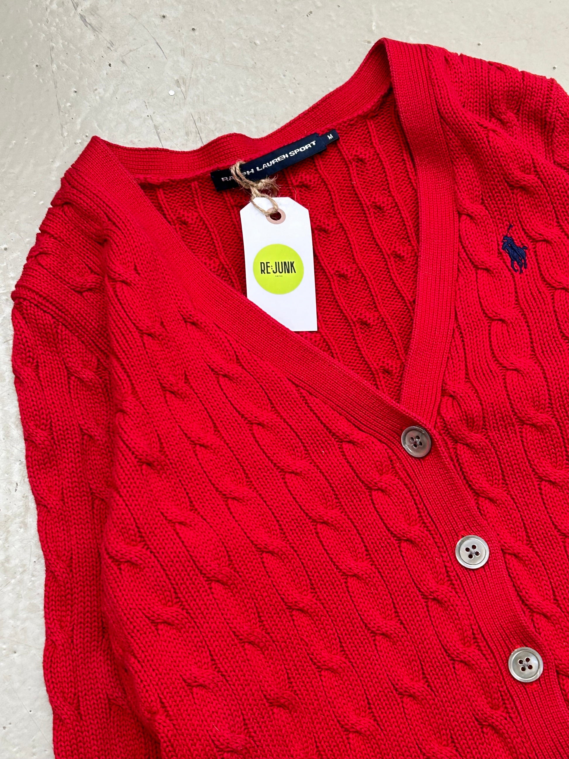 Women - Ralph Lauren Vintage Striktrøje - Medium - Re:Junk Vintage