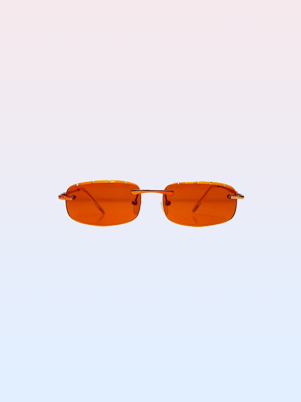 Y2K Orange Vintage Solbrille - Re:Junk Vintage